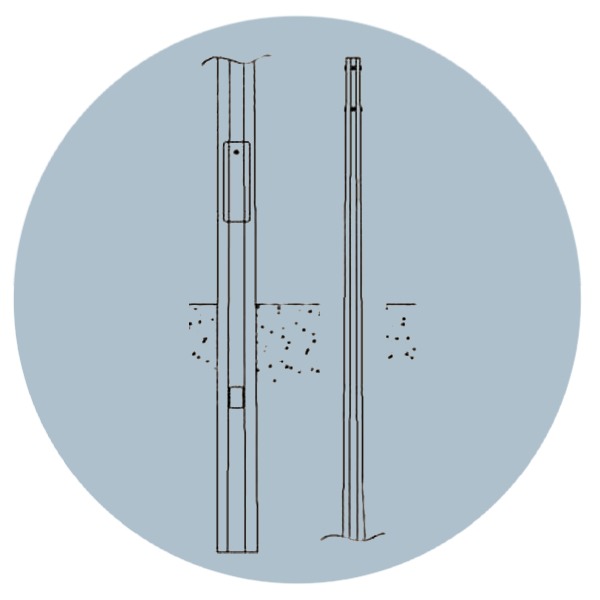 Опора освещения ОГК-11,0-4(1)